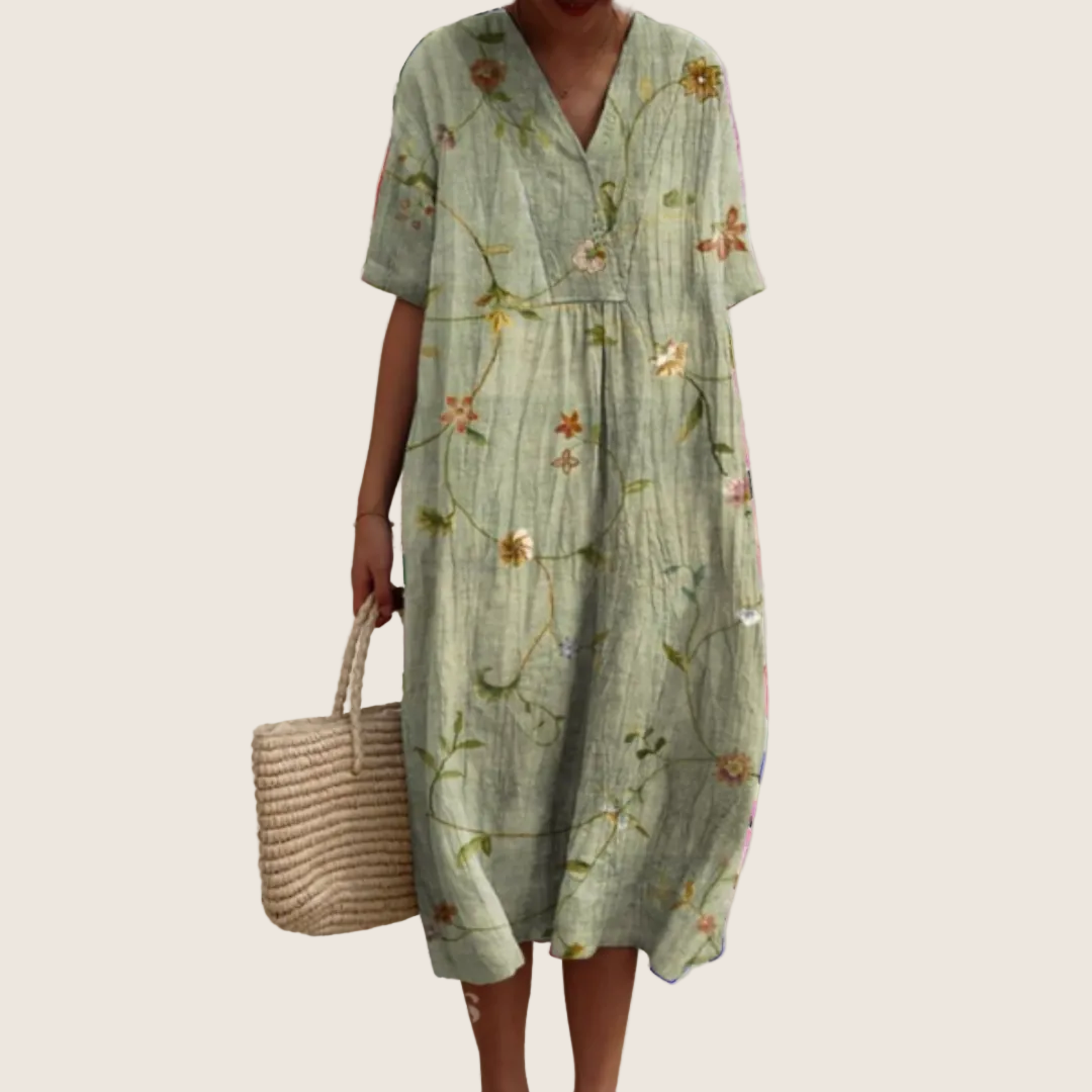 CHLOE | ROBE D’ÉTÉ FLORALE POUR FEMMES