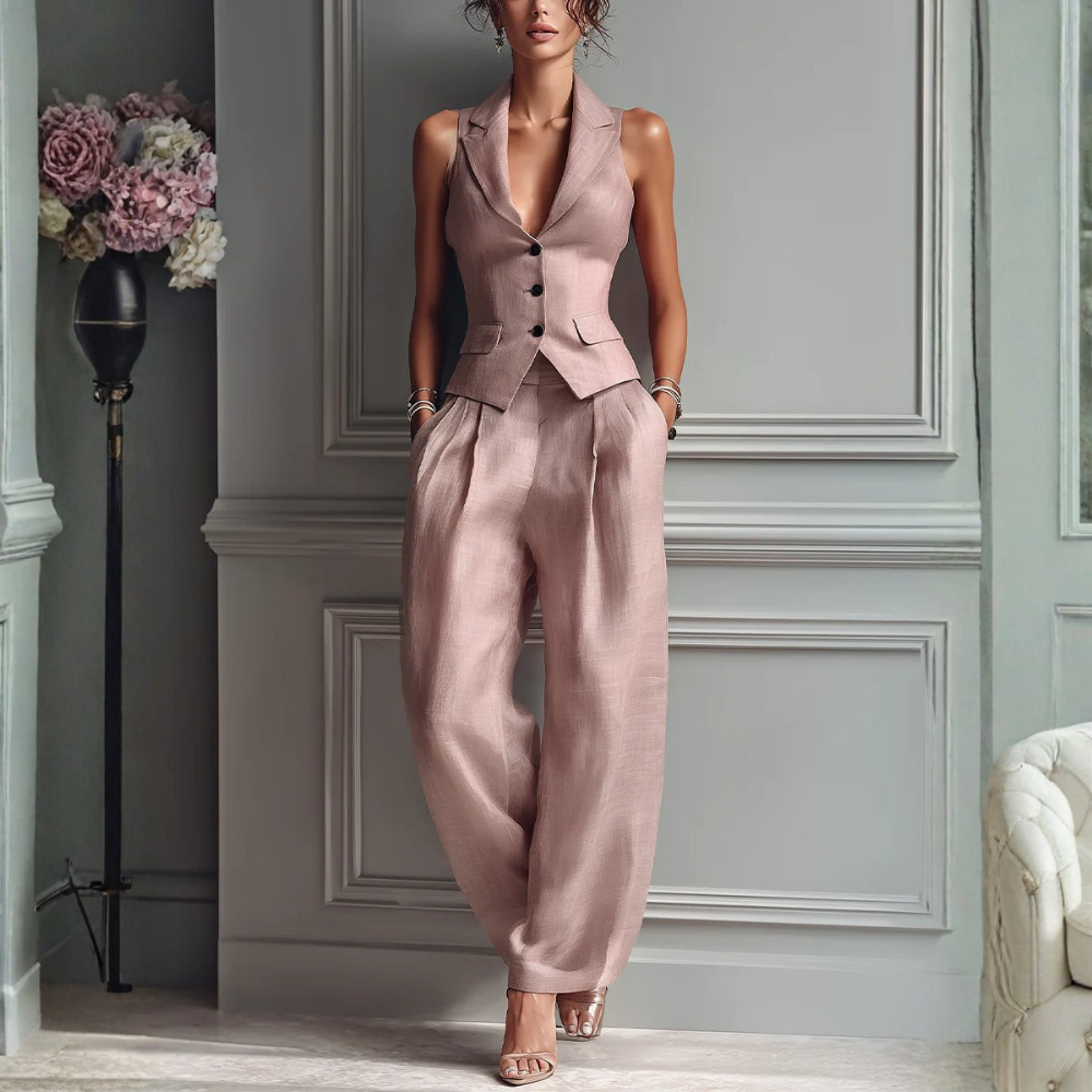 CHLOE | ENSEMBLE DEUX PIÈCES ÉLÉGANT POUR FEMMES
