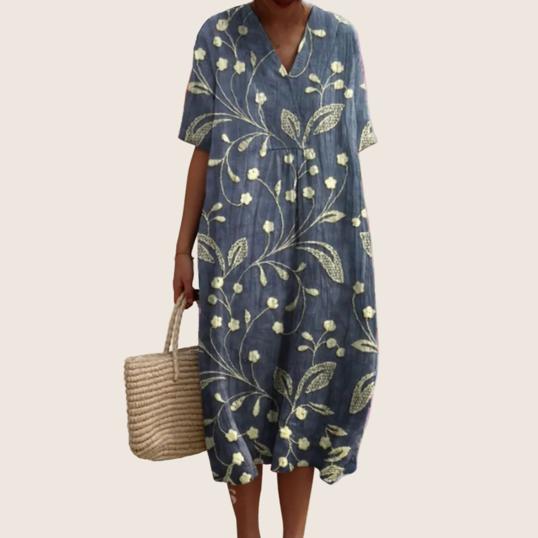 CHLOE | ROBE D’ÉTÉ FLORALE POUR FEMMES