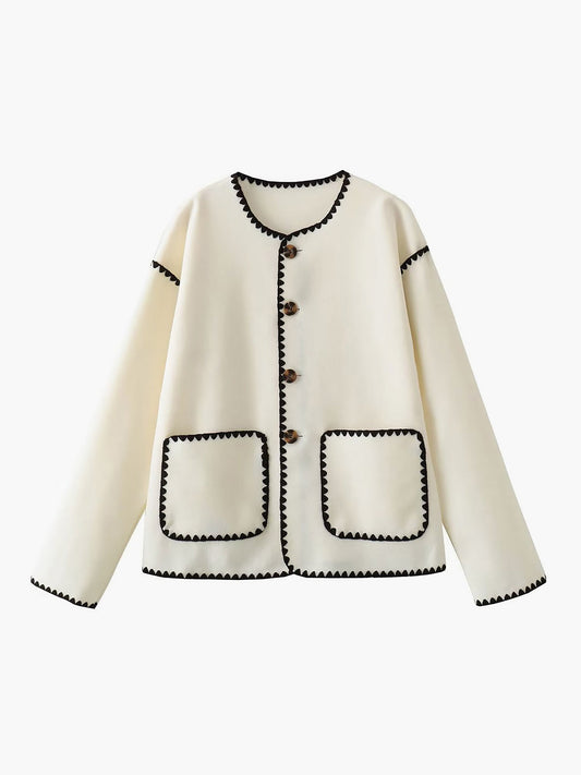Chloé™ | Veste Contrastée