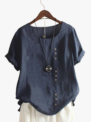 CHLOE | BLOUSE EN COTON À BOUTONS POUR FEMMES