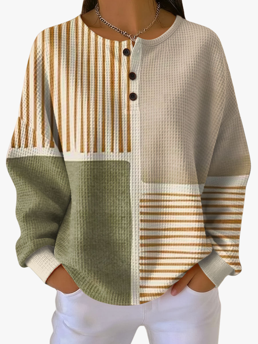 CHLOE | PULL EN TRICOT GAUFRE POUR FEMMES