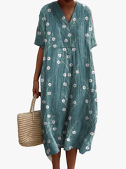 CHLOE | ROBE D’ÉTÉ FLORALE POUR FEMMES