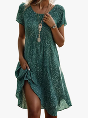CHLOE | ROBE MIDI D'ÉTÉ POUR FEMMES