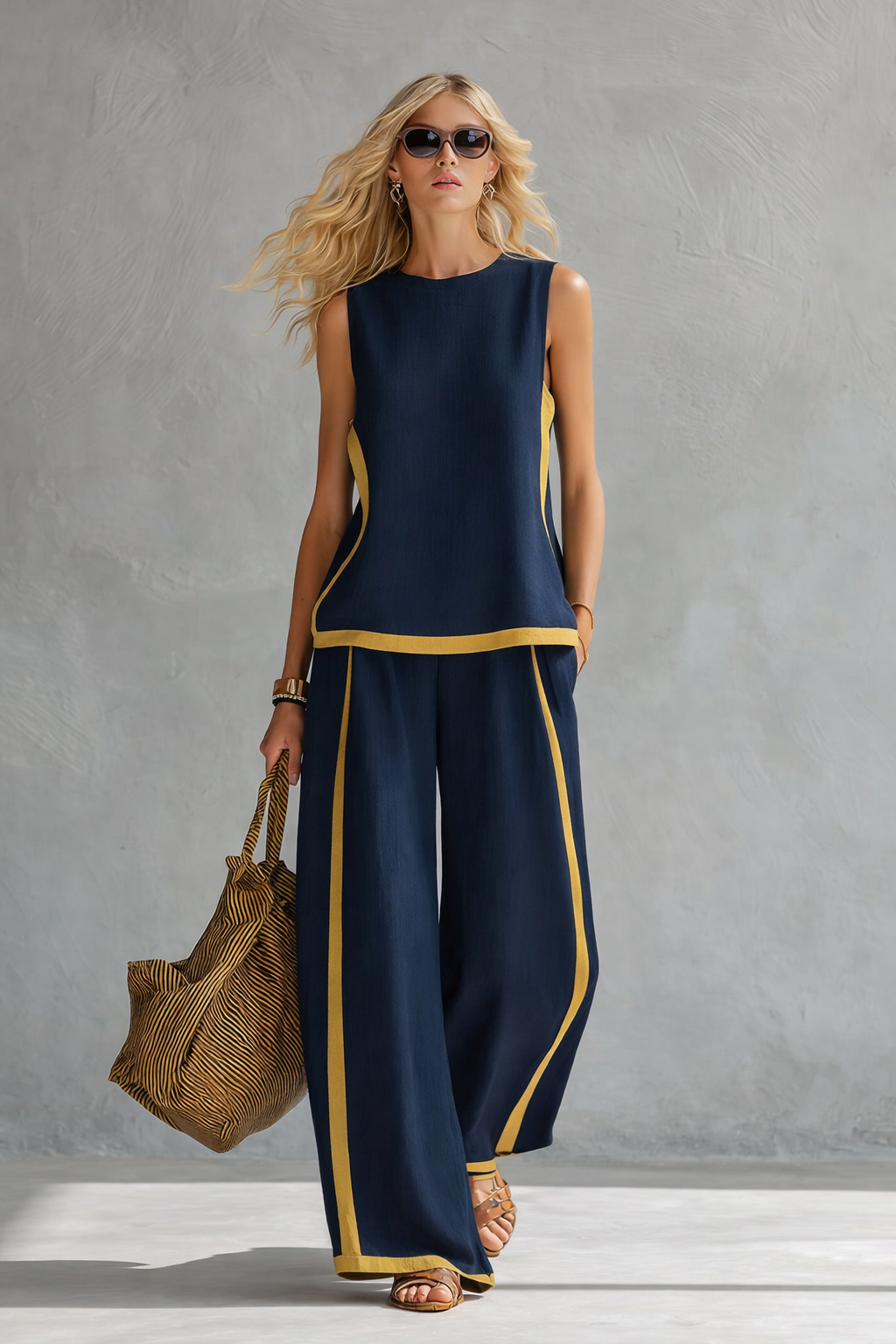CHLOE | ENSEMBLE LIN CHIC POUR FEMME
