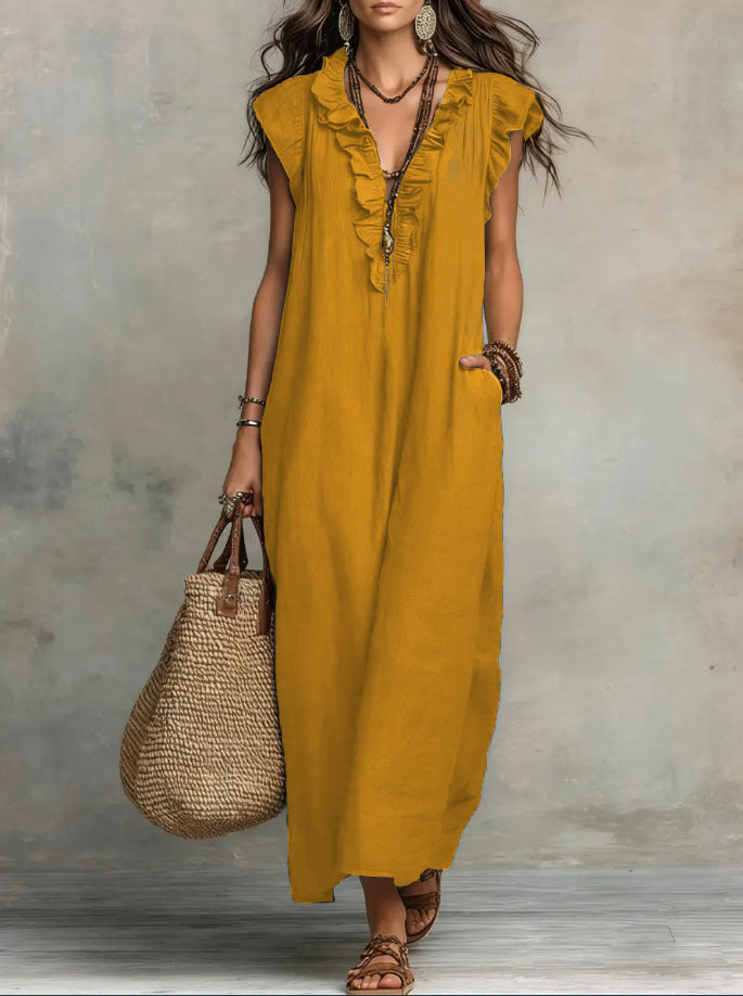 CHLOE | ROBE BOHÉMIENNE CHIC ET FLUIDE POUR FEMMES