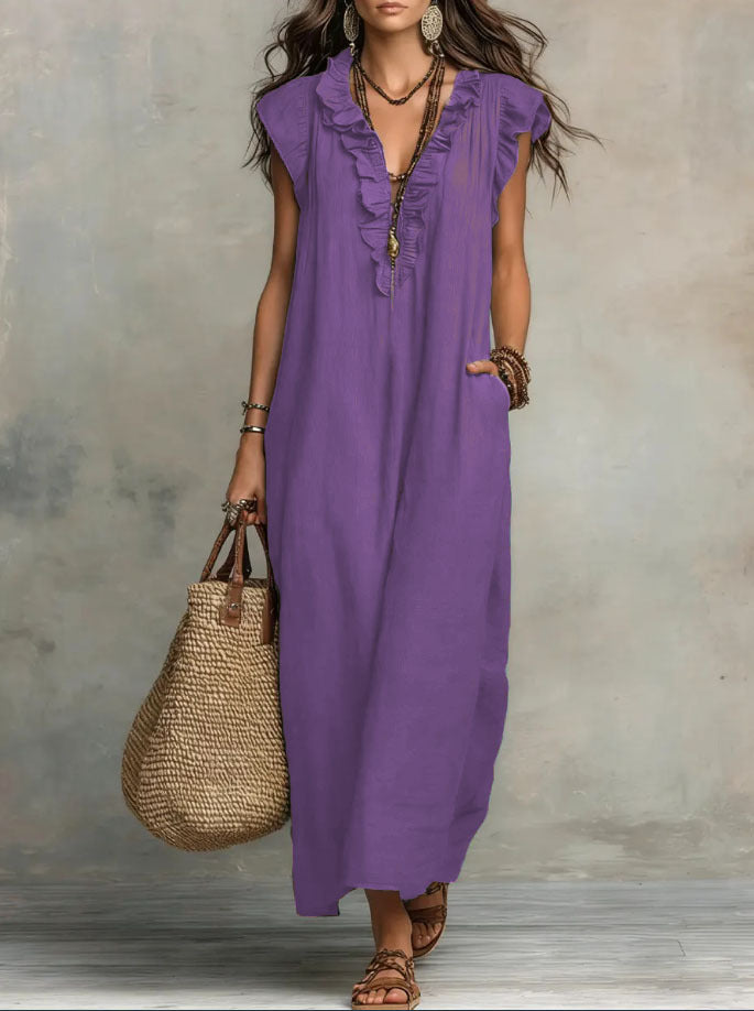 CHLOE | ROBE BOHÉMIENNE CHIC ET FLUIDE POUR FEMMES