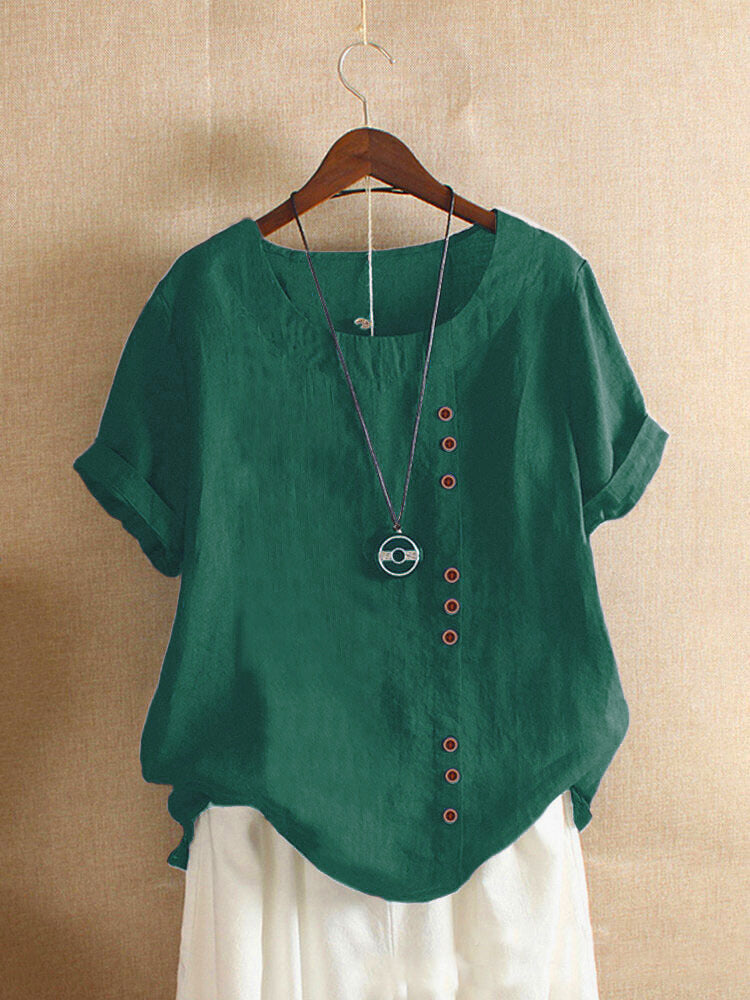 CHLOE | BLOUSE EN COTON À BOUTONS POUR FEMMES