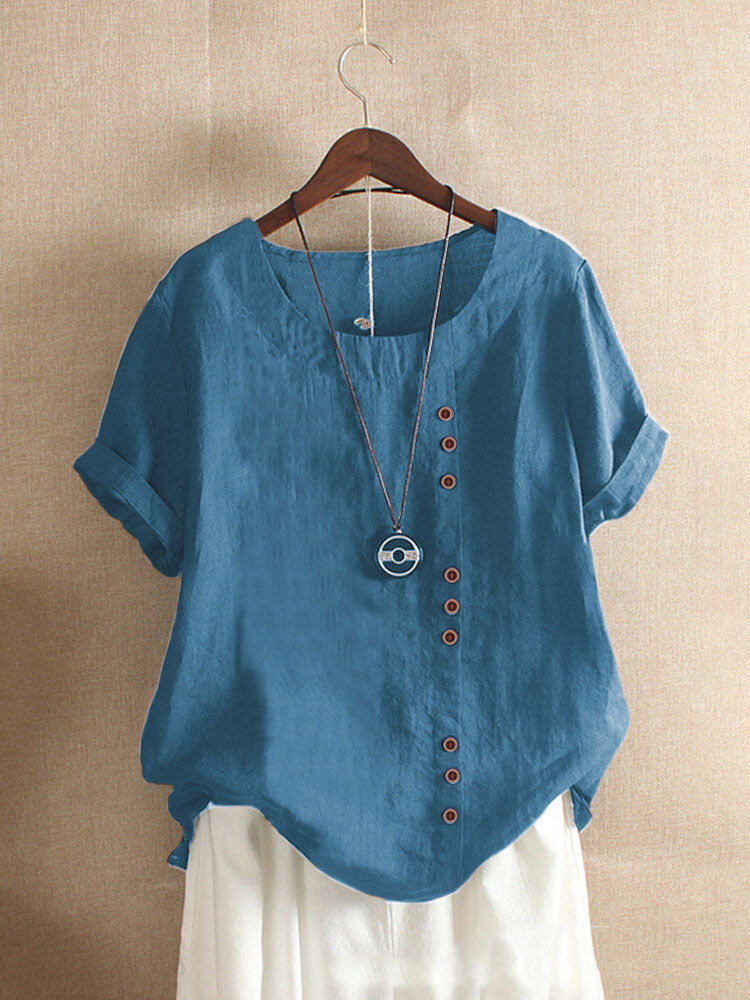 CHLOE | BLOUSE EN COTON À BOUTONS POUR FEMMES