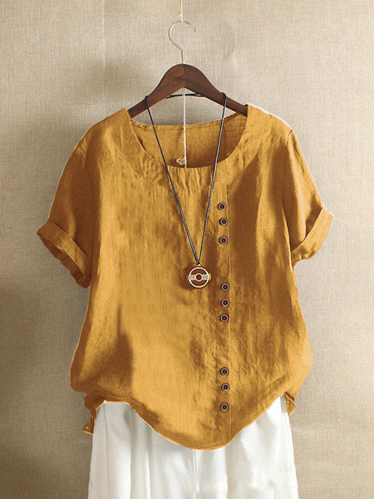 CHLOE | BLOUSE EN COTON À BOUTONS POUR FEMMES