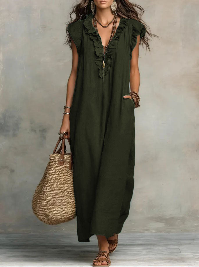CHLOE | ROBE BOHÉMIENNE CHIC ET FLUIDE POUR FEMMES