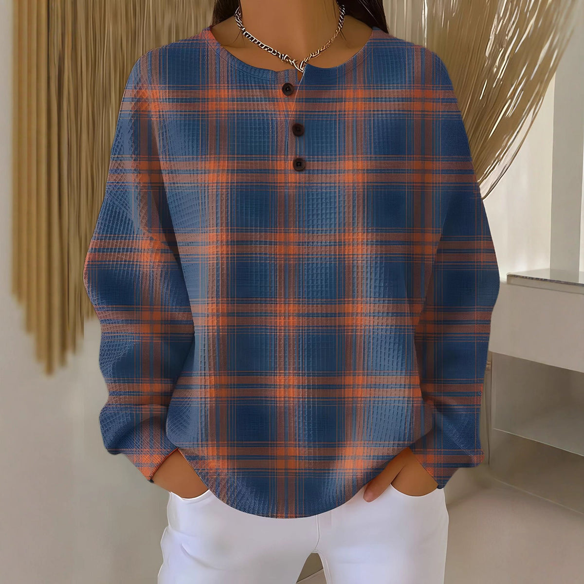 CHLOE | PULL EN TRICOT GAUFRE POUR FEMMES