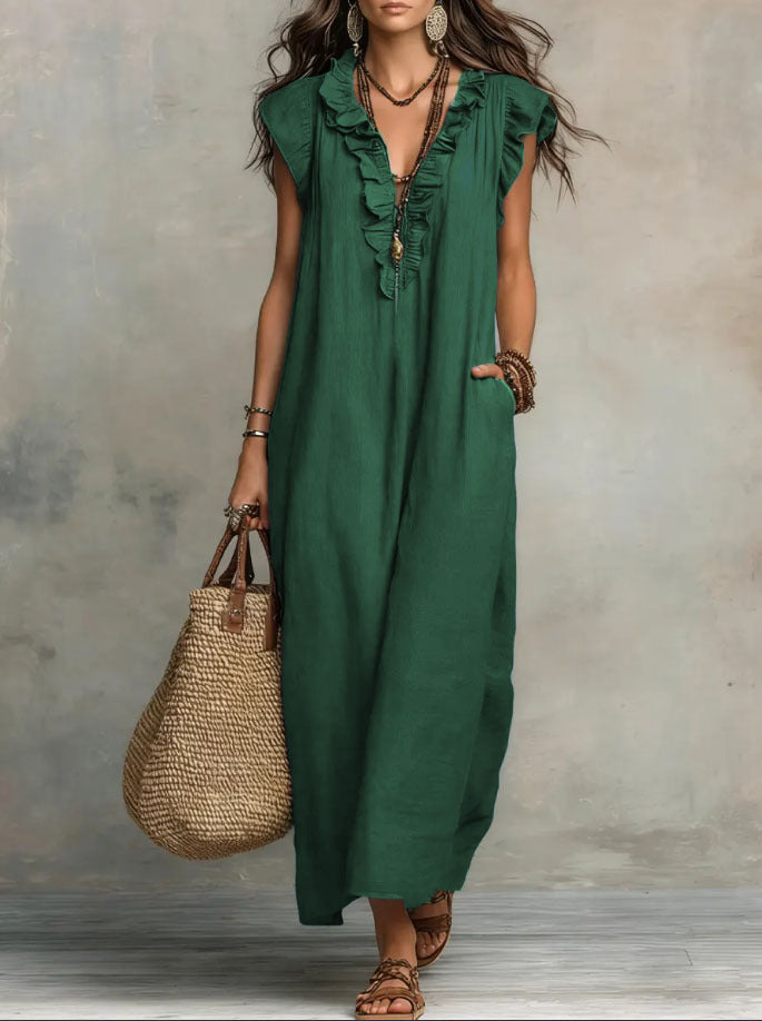 CHLOE | ROBE BOHÉMIENNE CHIC ET FLUIDE POUR FEMMES
