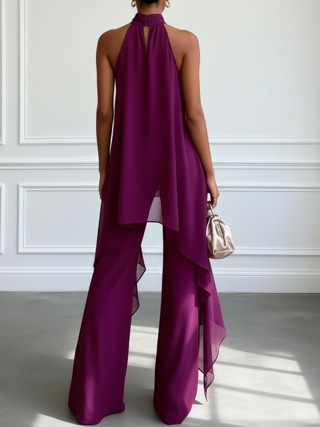CHLOE | ENSEMBLE HALTER ÉLÉGANT POUR FEMMES