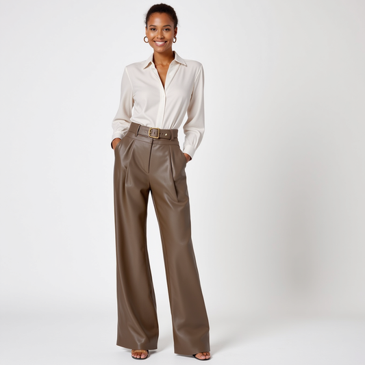 Chloé™ | Pantalon Large À La Mode