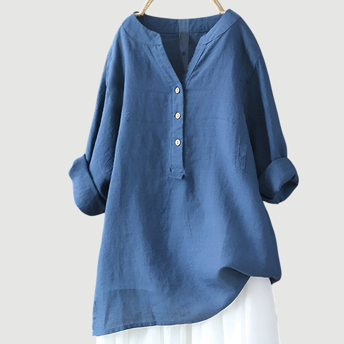 CHLOE | BLOUSE EN MÉLANGE DE LIN POUR FEMMES