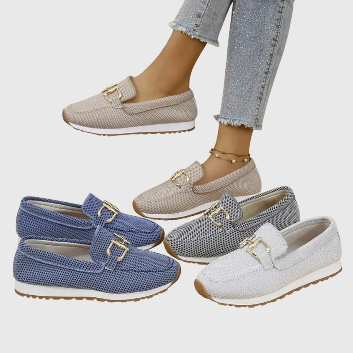 CHLOE | BASKETS MOCASSINS POUR FEMME