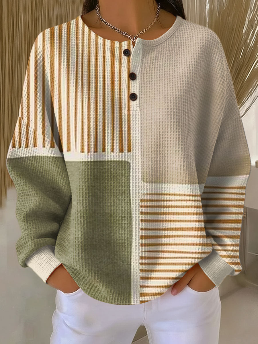 CHLOE | PULL EN TRICOT GAUFRE POUR FEMMES