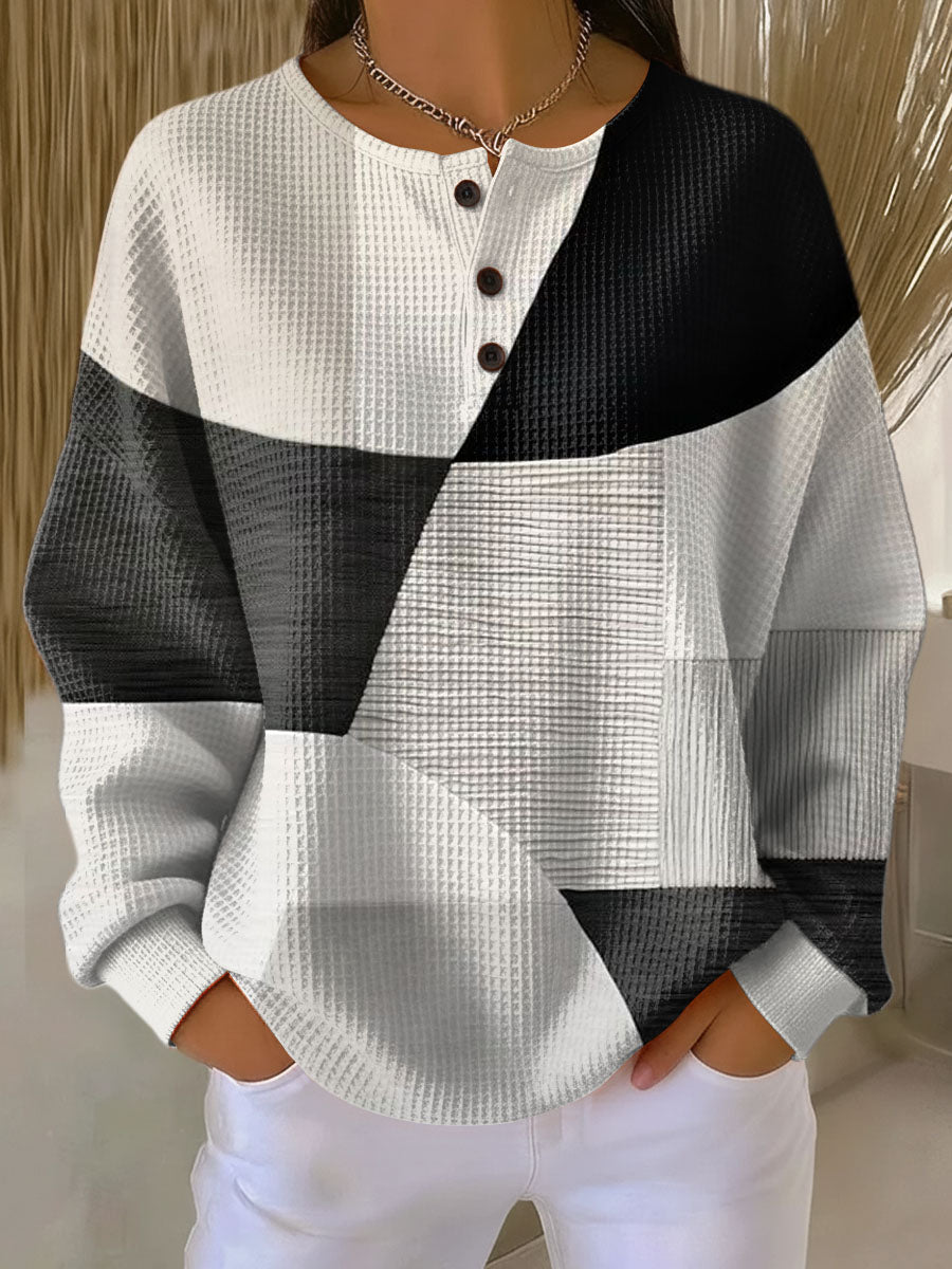 CHLOE | PULL EN TRICOT GAUFRE POUR FEMMES