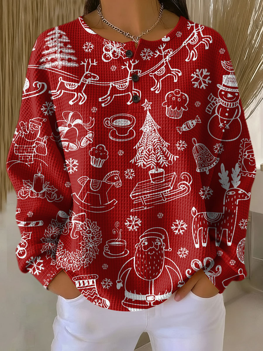 CHLOE | PULL EN TRICOT GAUFRE POUR FEMMES