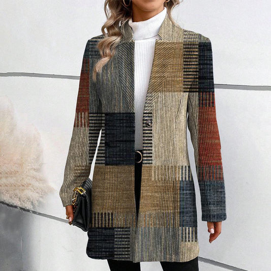 Camille | Blazer Élégant avec Motif
