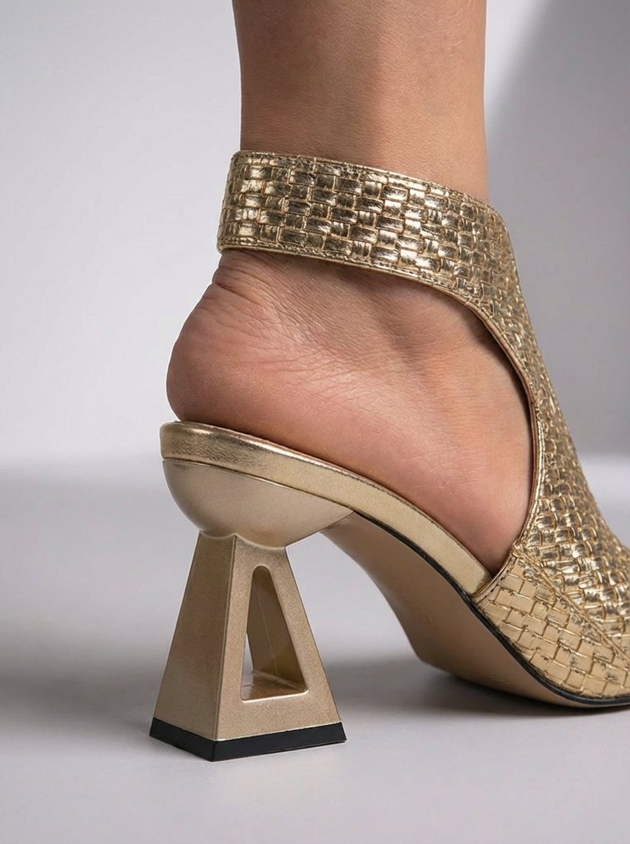 CHLOE | TALONS GÉOMÉTRIQUES POUR FEMMES