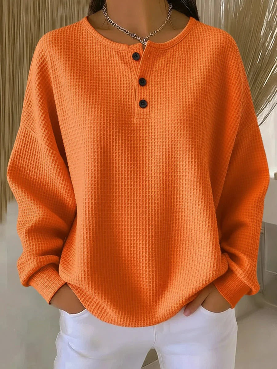CHLOE | PULL EN TRICOT GAUFRE POUR FEMMES