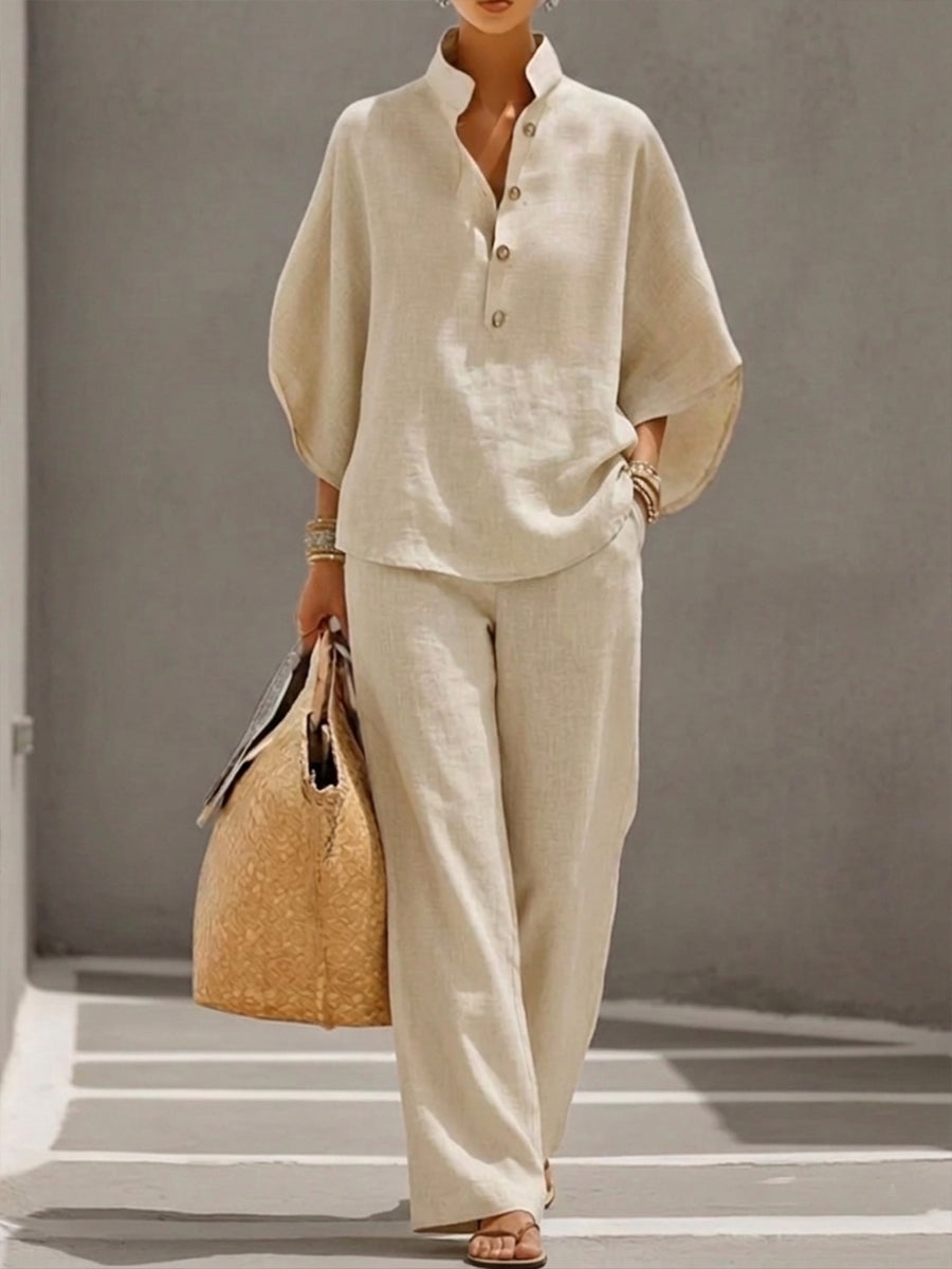 CHLOE | ENSEMBLE EN LIN POUR FEMMES