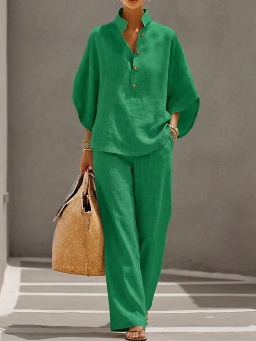 CHLOE | ENSEMBLE EN LIN POUR FEMMES