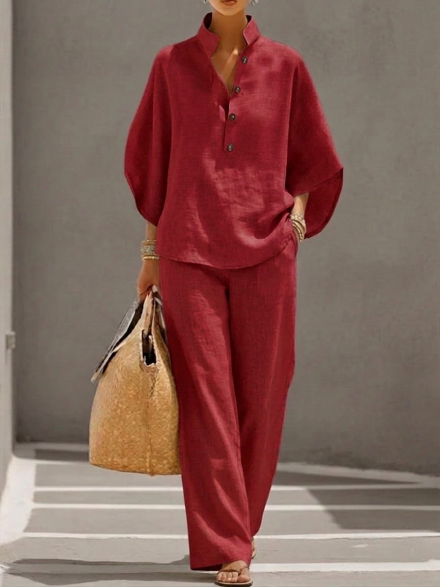 CHLOE | ENSEMBLE EN LIN POUR FEMMES