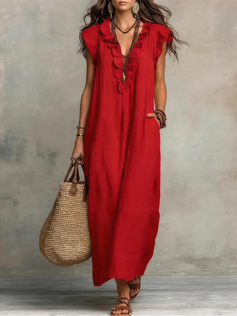 CHLOE | ROBE BOHÉMIENNE CHIC ET FLUIDE POUR FEMMES