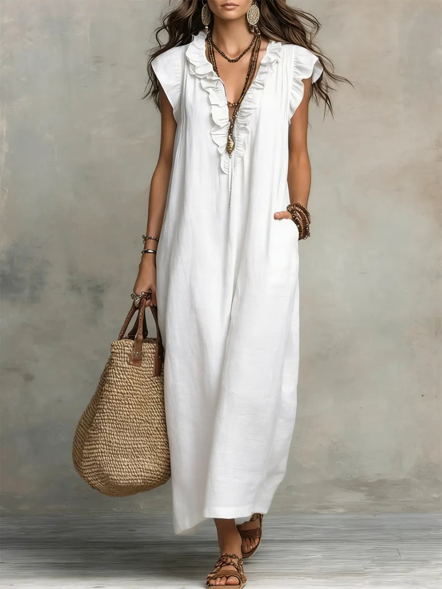 CHLOE | ROBE BOHÉMIENNE CHIC ET FLUIDE POUR FEMMES