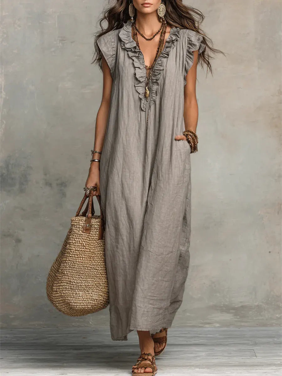 CHLOE | ROBE BOHÉMIENNE CHIC ET FLUIDE POUR FEMMES