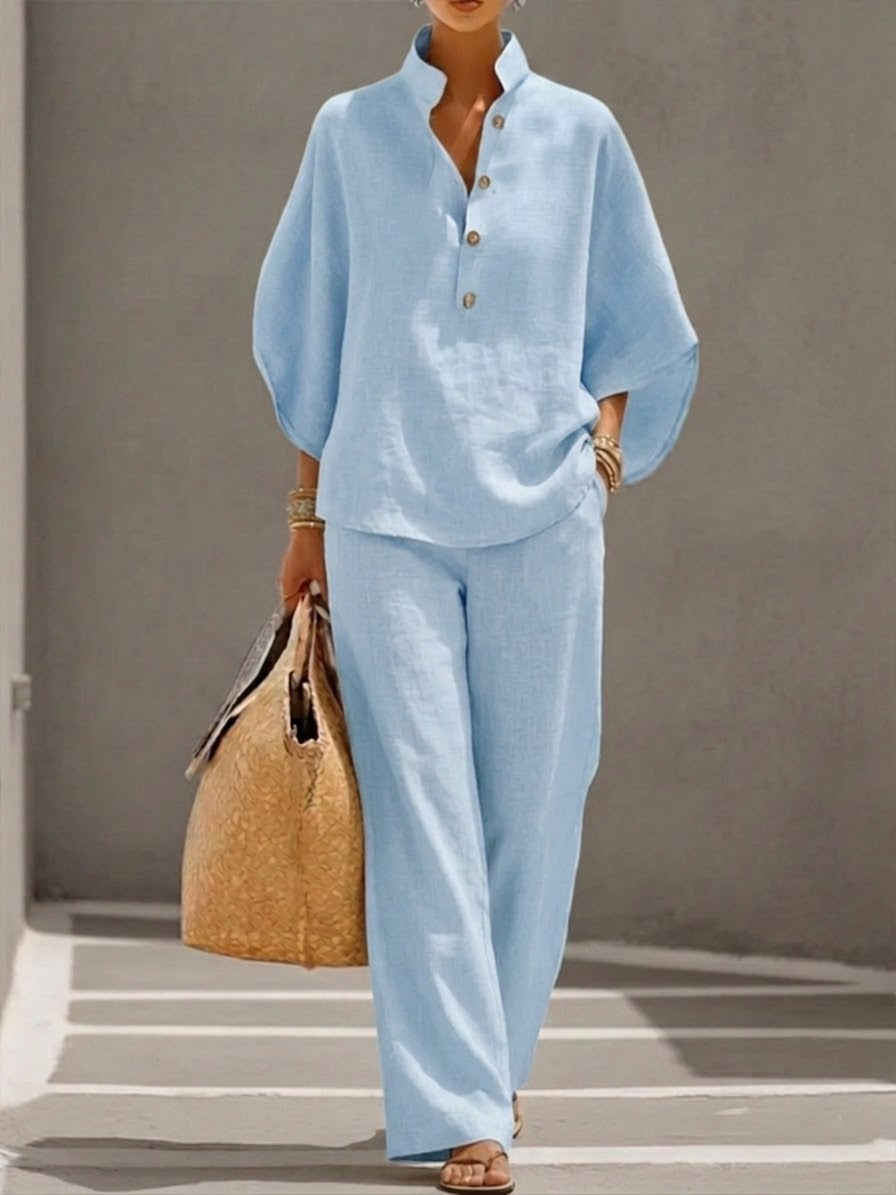 CHLOE | ENSEMBLE EN LIN POUR FEMMES