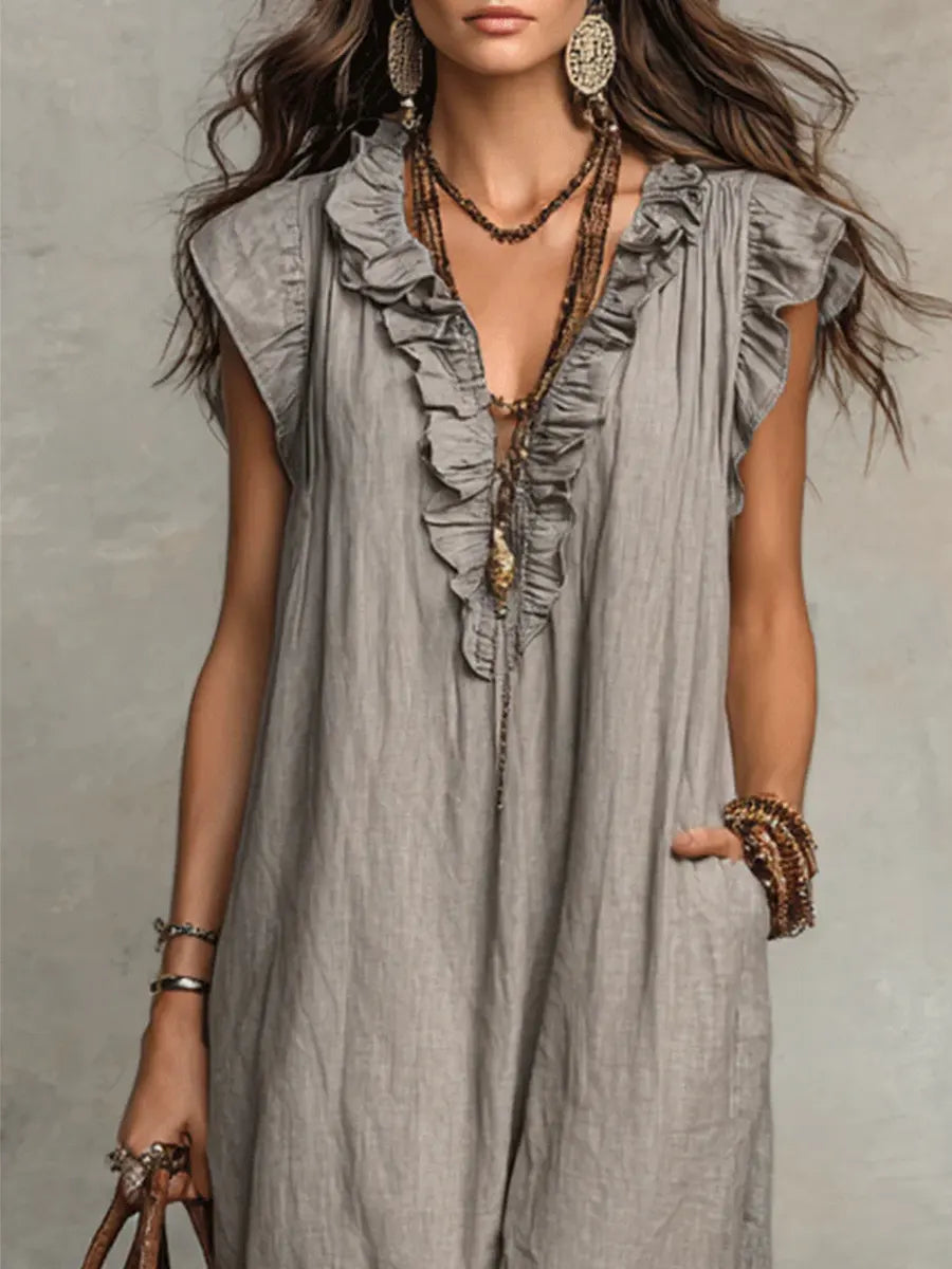 CHLOE | ROBE BOHÉMIENNE CHIC ET FLUIDE POUR FEMMES