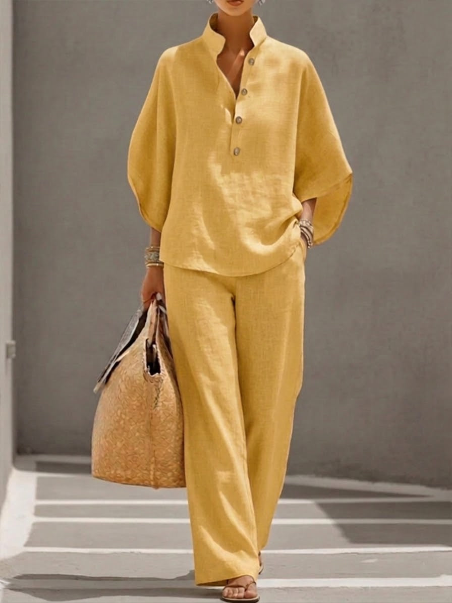 CHLOE | ENSEMBLE EN LIN POUR FEMMES